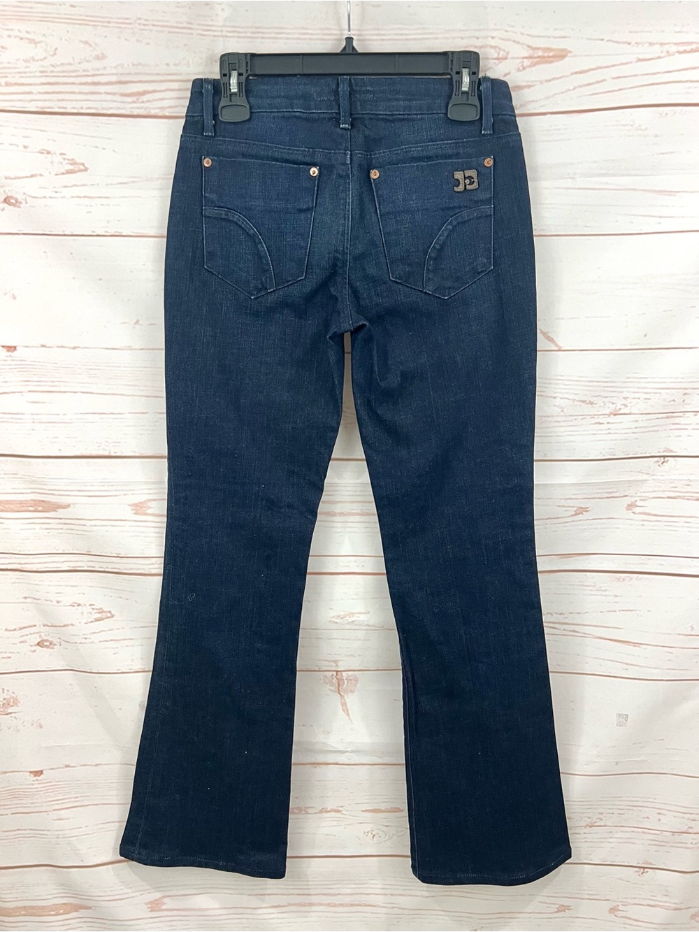 Vintage Y2K Joes Low Mid Rise Honey Bootcut Flare Jeans Naomi Dark Wash 28